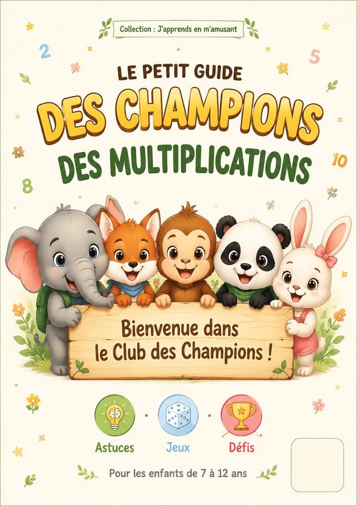 Couverture du Petit guide des Champions des multiplications